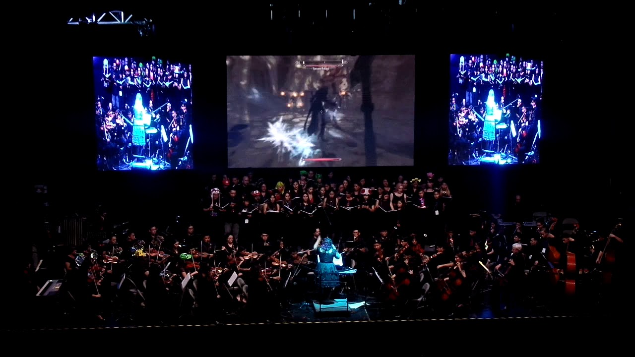 Skyrim – Dragonborn, The 8-Bit Symphony 2019, El Foro, Tijuana, B.C. Mex SAM 7086
