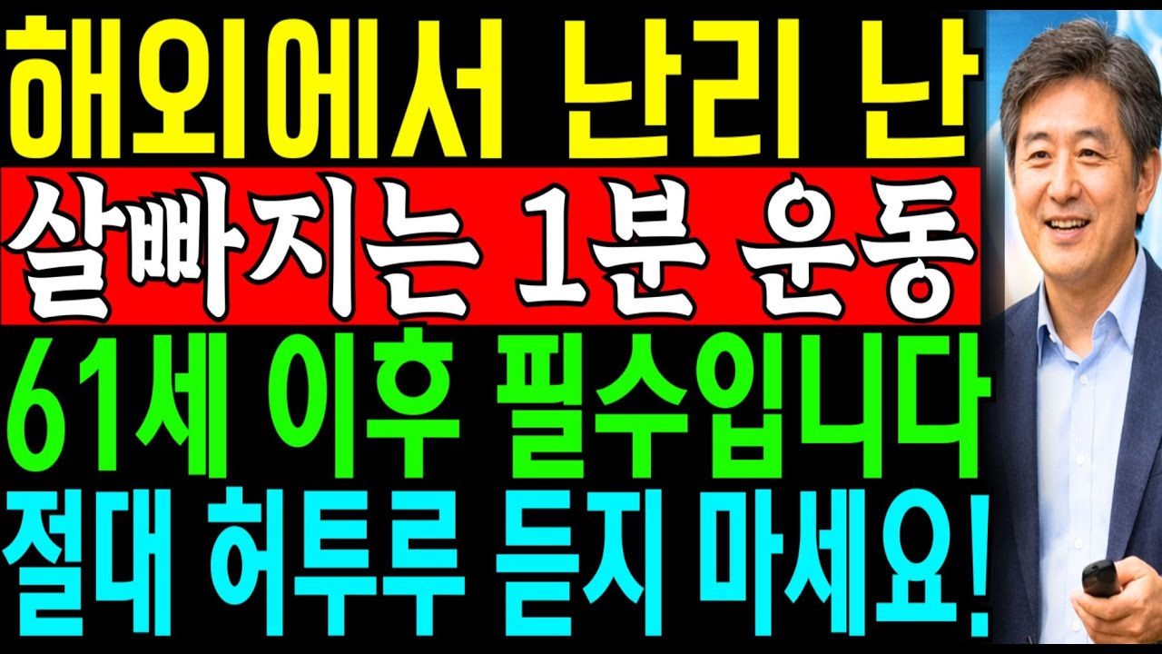 의사들은 말하지 않는 운동의 진실 | 돈 안 들이고 집에서 근육 되찾고 약없이 병원 안가는 노후 운동 | 노후건강 | 삶의지혜 | 오디오북