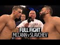 Dennis McCann vs Stefan Slavchev full fight | Big second round stoppage!