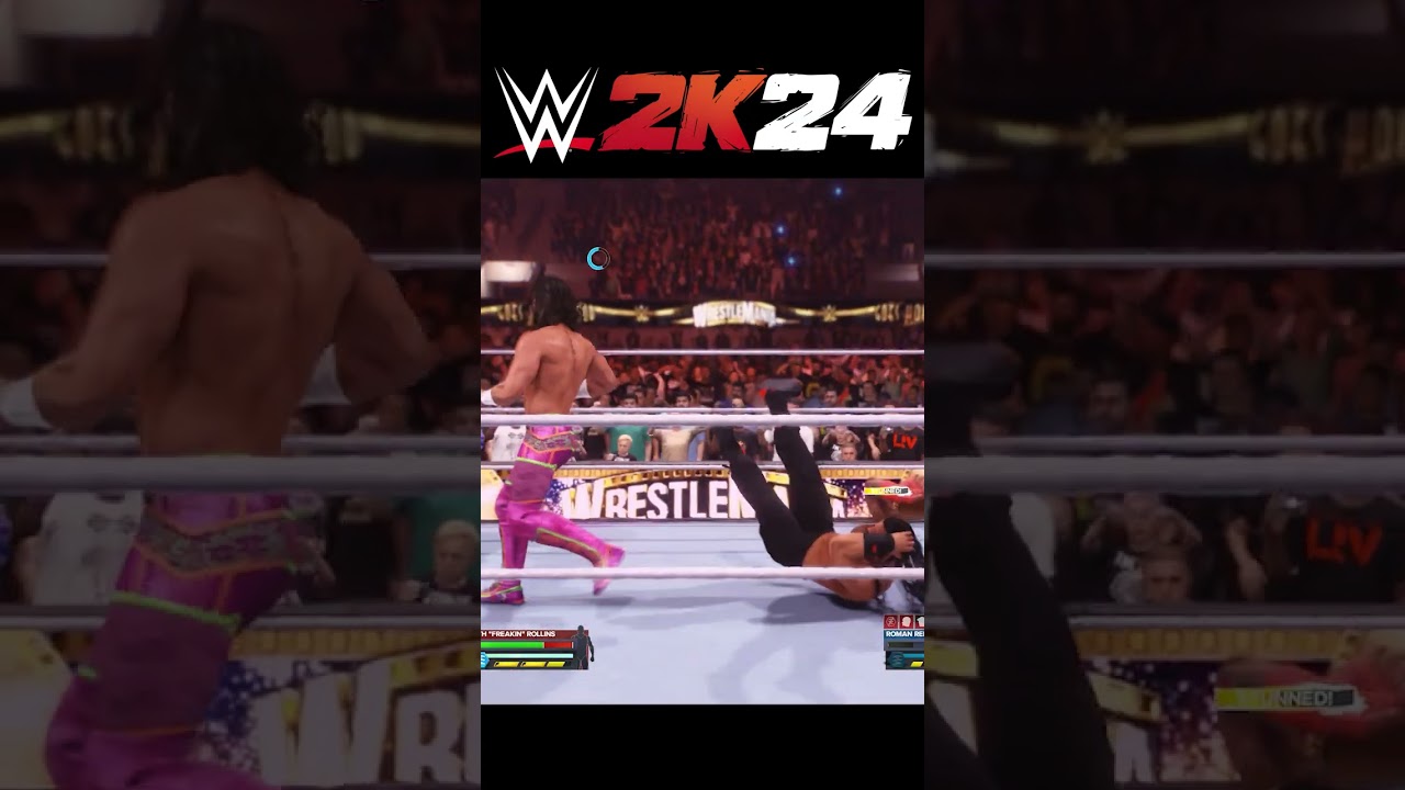 wwe 2k24 seth rollins super stomp | wwe 2k24 super finisher