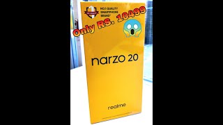 Realme Narzo 20 Unboxing and First Look -  Only 10499 !!!