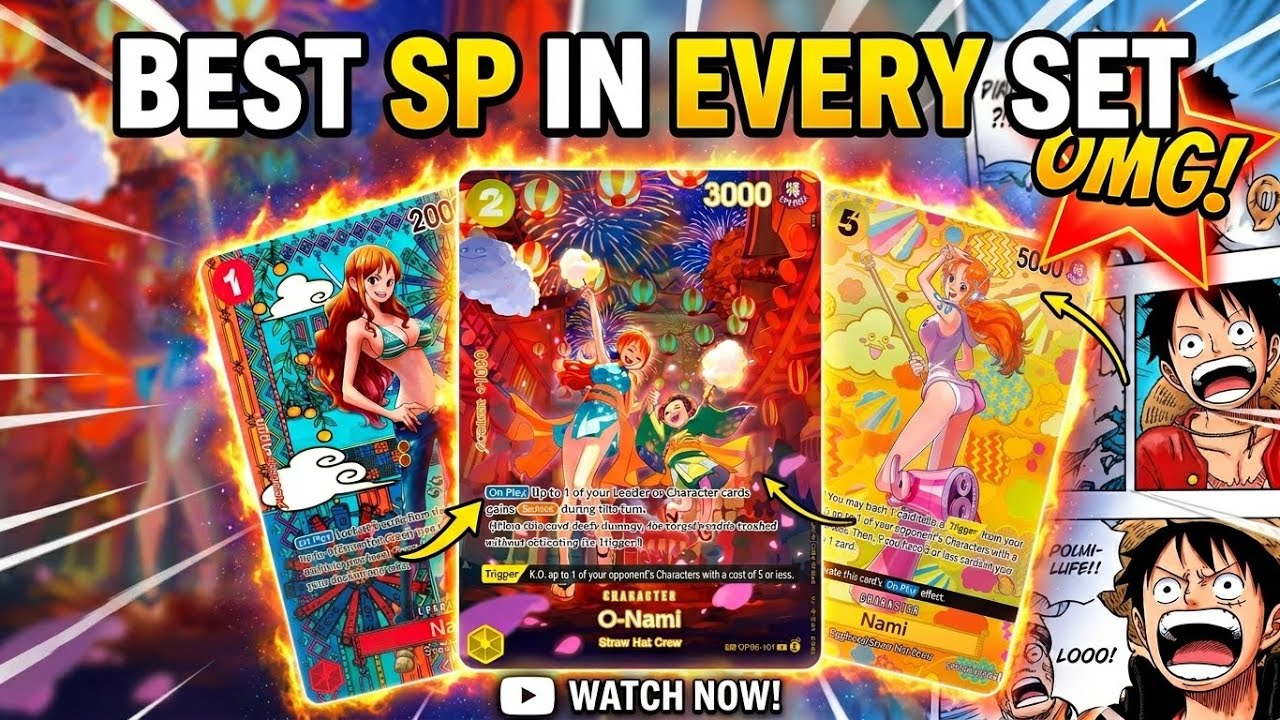 what does sp mean in one piece card game What are these SPs? : r/OnePieceTCG