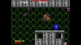 One Credit Play Alien Sector/Baraduke.