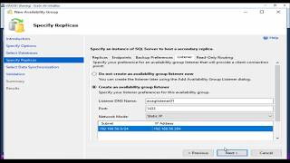 Always on Availability Group Complete` setup