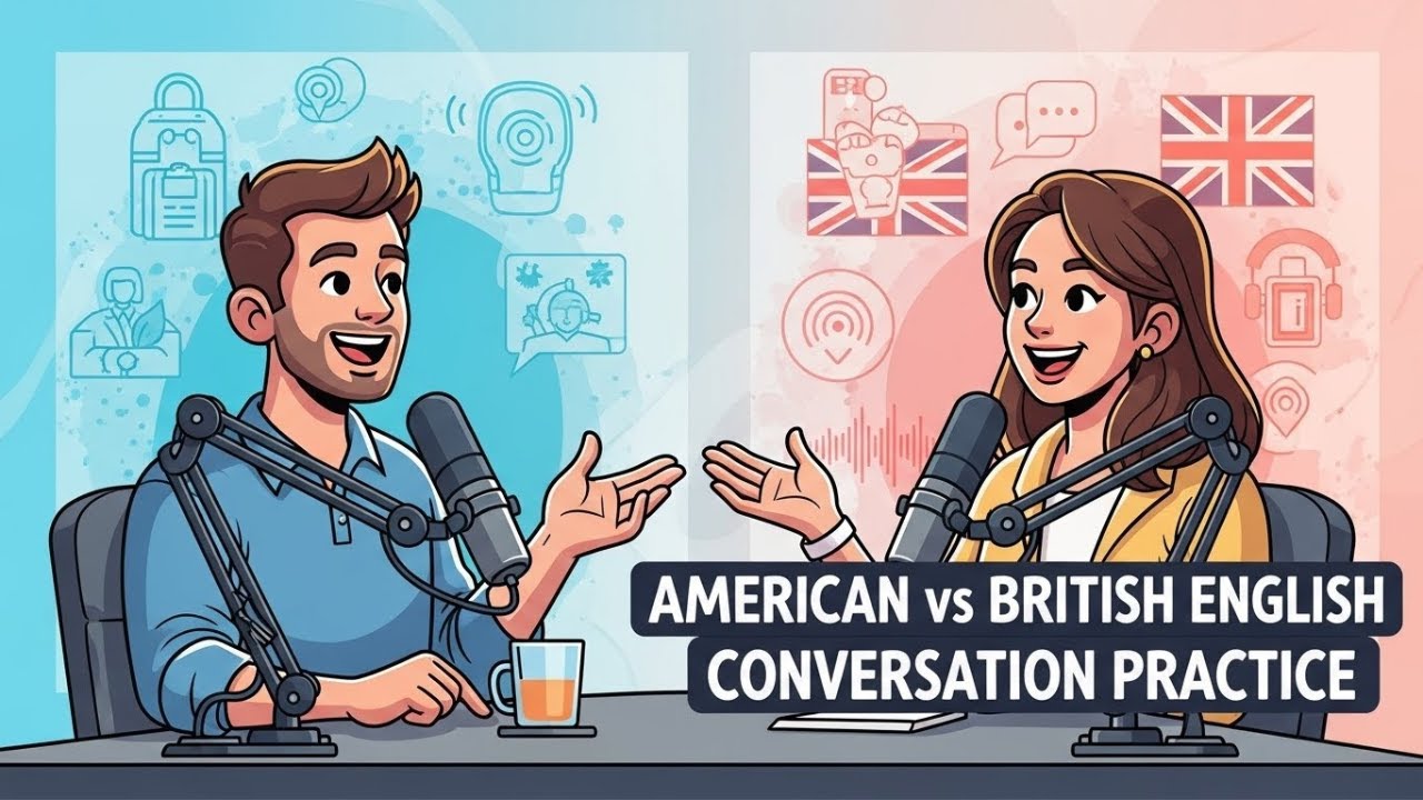 Sound Like a Native: US & UK Slang Conversation Practice
