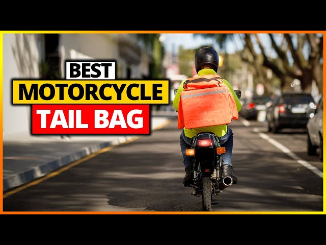 Best Motorcycle Tail Bags (Review & Buying Guide) in 2023