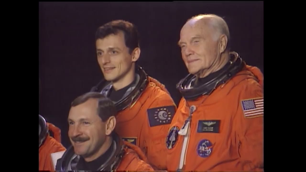 astronaut John Glenn from Project Mercury to space shuttle mission STS-95