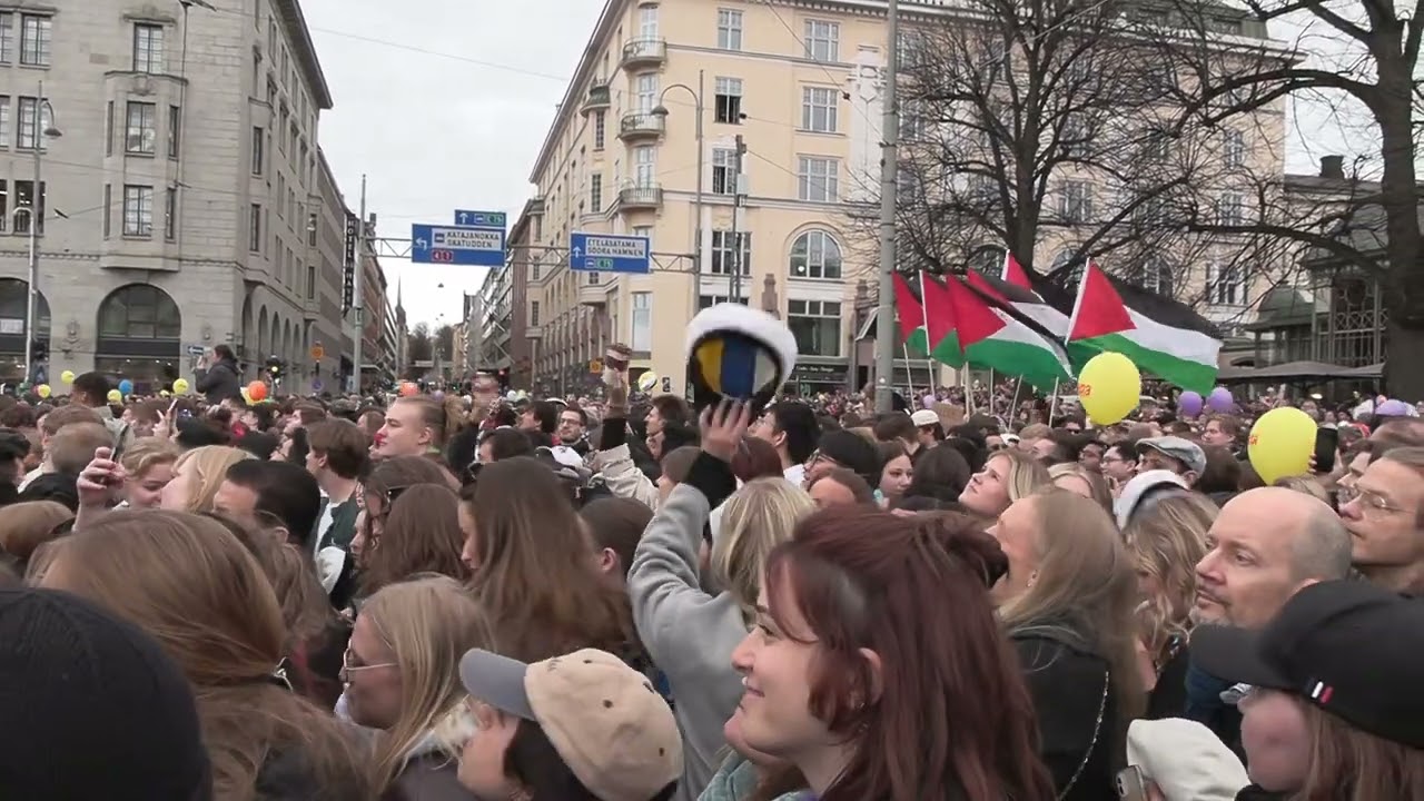 Mantan lakitus Helsinki Vappu 2025