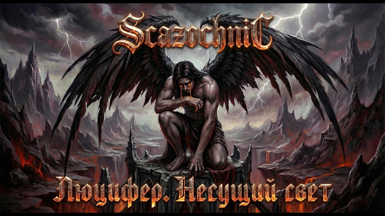 Scazochnic - Люцифер. Несущий свет (Cover) | Heavy metal | авторские стихи | AI