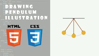Pendulum Illustrations | Drawing with html and css