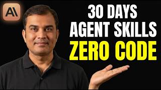 Everything I Built in 30 Days With English and Agent Skills (Zero Code)
