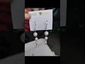 Omg🤯! Diy pearls earrings😱😱! How to make earrings😱😱! #shorts #earrings #pearljewelry