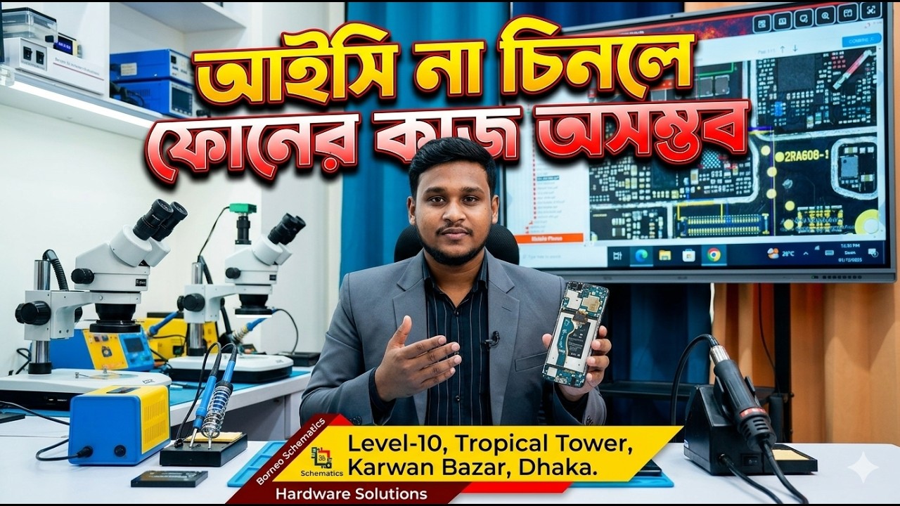 IC না চিনলে মোবাইল রিপেয়ার অসম্ভব! | Complete IC Guide (Part 01) - YouTube