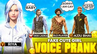 Fake Girl Voice Prank on Random Free Fire Players 😱😂 screenshot 4