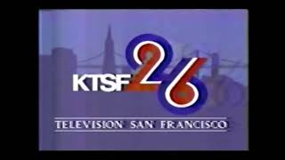 KTSF-TV 26 San Francisco Station ID (1988, HQ?)