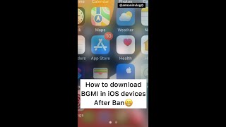 How to download BGMI in iOS #shorts