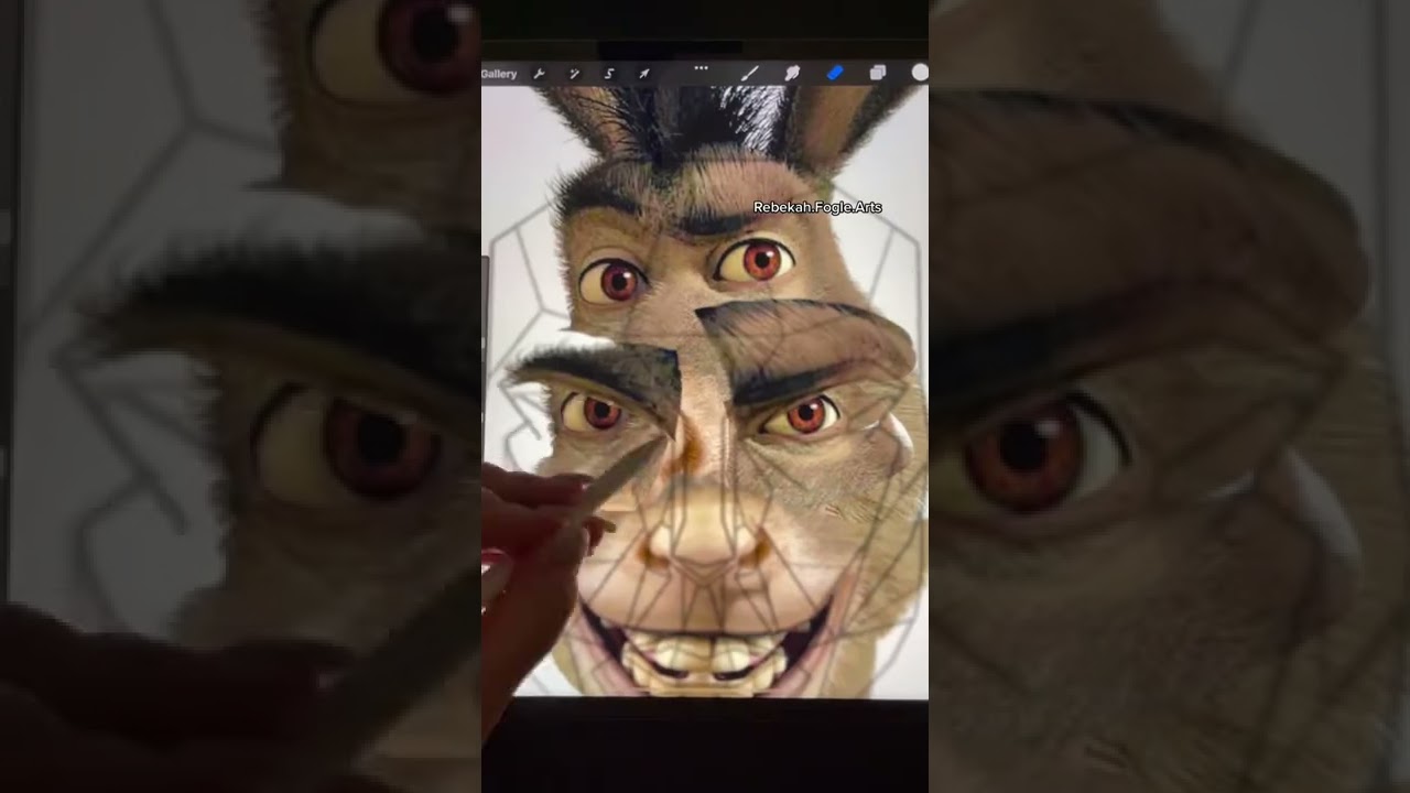 Shrek Donkey + Golden Ratio