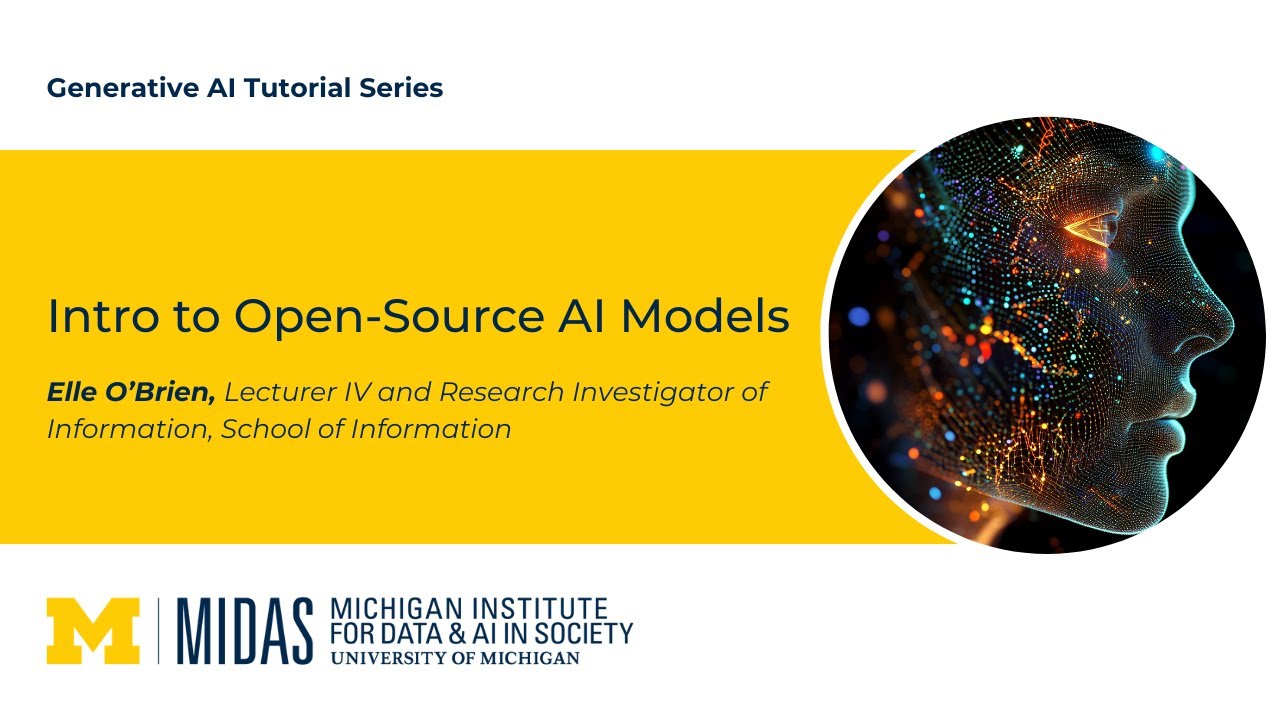 Intro to Open-Source AI Models | Elle O’Brien | 2025