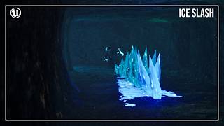 Ice slash | Unreal Engine 5