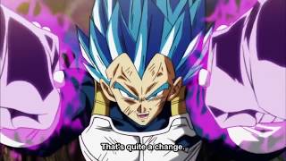 Vegeta Knocks Off Toppo