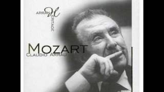 Mozart by Arrau - Adagio from sonata No 4 in E flat, K. 282
