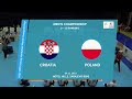 CRO vs POL - 2022 WPV Sitting Volleyball World Championship - MEN 9-12 Ranking