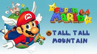 Super Mario 64  Course 12 - Tall, Tall Mountain | 120 Stars Guide | 100% Walkthrough-No Commentary