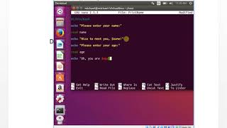 Linux Basic 07: Shell Script "Input"