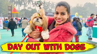 Day Out With Dogs | Pet Fed | Sanjhalika Vlog