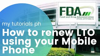 PAANO MAGRENEW SA CELLPHONE LTO- FOOD AND DRUG ADMINISTRATION News