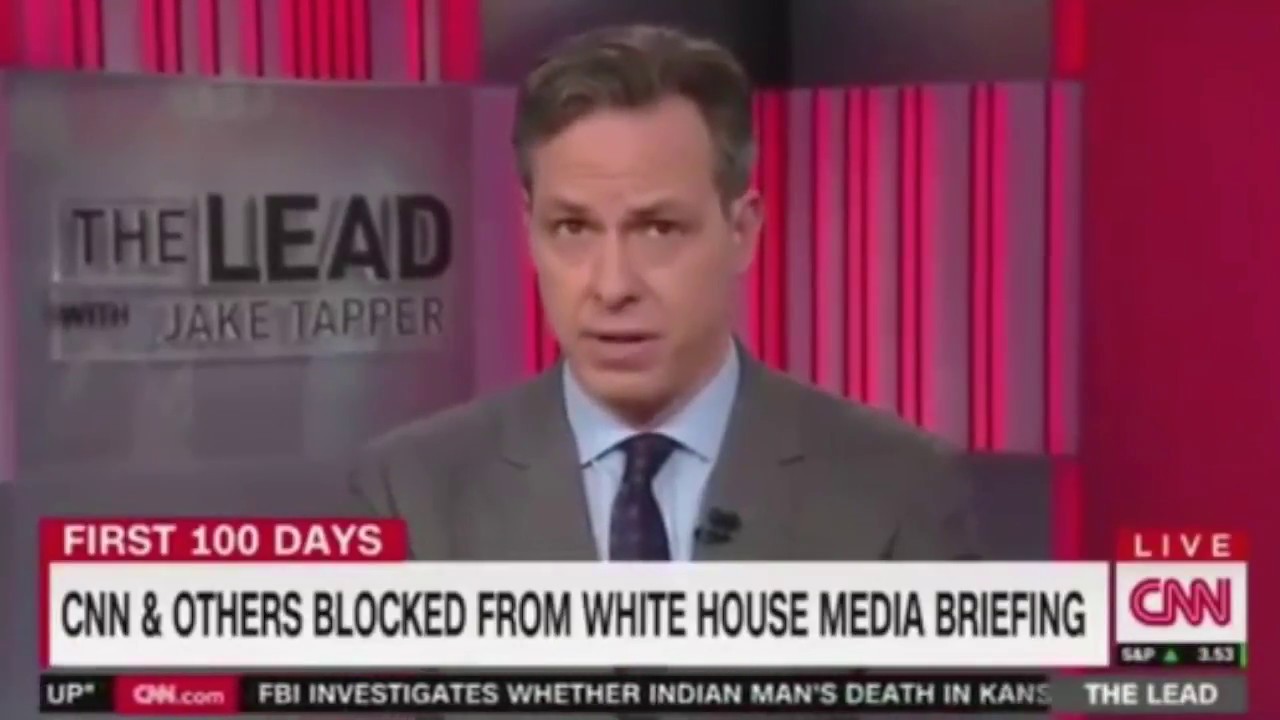 NY Times, LA Times, Politico and CNN blocked from a White House Media gaggle