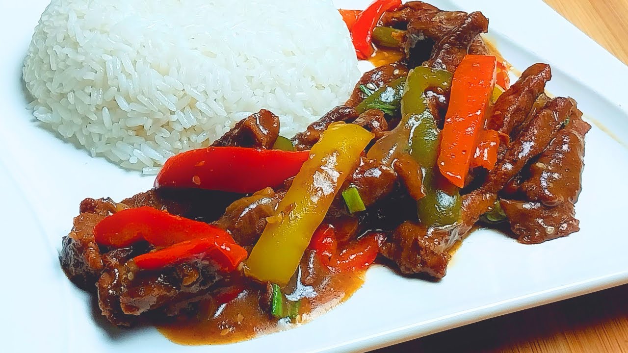 Рецепт кантонской говядины | Кантонский стейк из говядины в китайском стиле