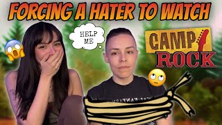 Forcing a hater to watch Camp Rock