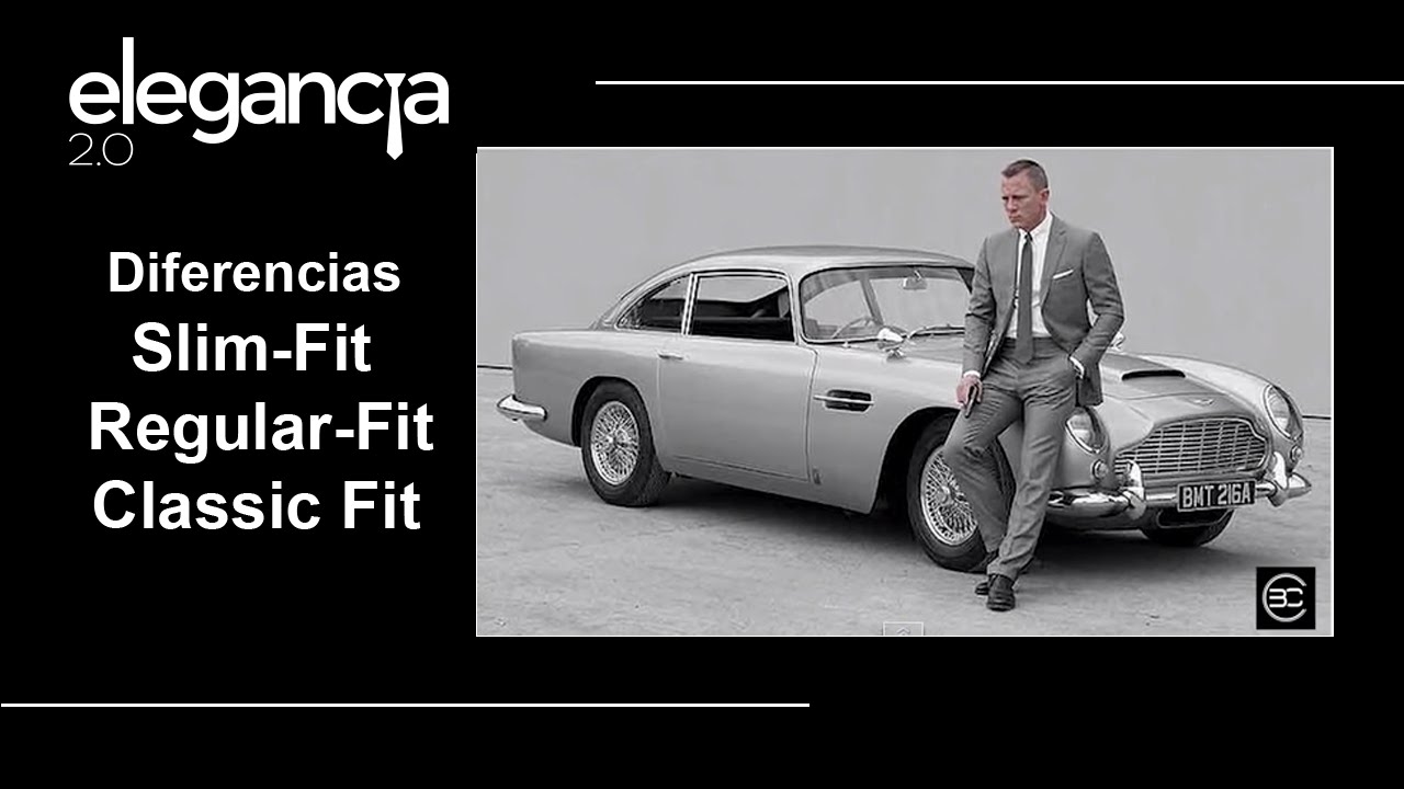 Diferencias entre Slim Fit, Regular Fit y Classic Fit - Bere Casillas  (Elegancia 2.0) - YouTube