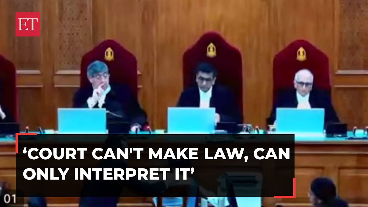 Same-sex marriage in India: CJI Chandrachud in verdict says 'cannot make law, can only interpret it'