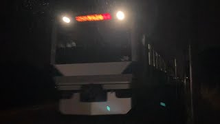 【闇夜を切り裂く常磐線‼️】高速通過2連発(E531系、E657系)