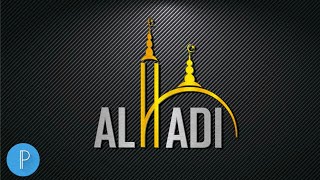 AL HADI" Channel logo design on Android mobile | Pixellab tutorial [ASRAFUL ART] screenshot 3