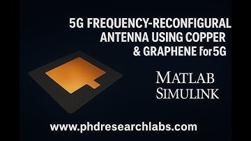 Simulation of Frequency-Reconfigurable Microstrip Patch Antenna using Copper and Graphene for 5G app