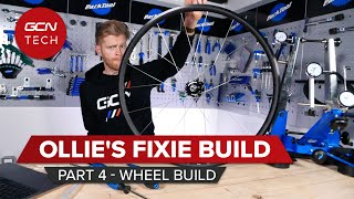 How To Build A Bicycle Wheel From Scratch | GCN Tech's Single Speed Build Ep.4