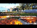 SHOPPING a New England Garden Centre| Cape Cod Day out | Autumn plants & Pumpkins | Life by the sea