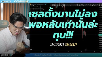 เซลตั้งนานไม่ลงพอหลับเท่านั้นล่ะทุบ!!!#xauusd#เทรด#crypto#trader2p