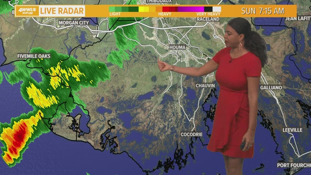 Scattered storms are around on Labor Day weekend - YouTube