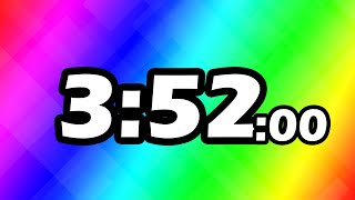 3 Minutes and 52 Second TIMER Countdown