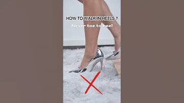 How To Walk In Heels Heel Heelsshoes Highheels Shoes 