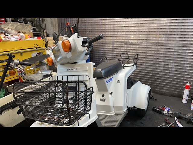 クラッチ不良かな？そんなジャイロxのメンテしながらライブ配信 - YouTube