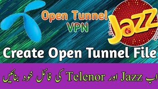 How to Create New 100% Working account For Jazz and Teleor in Open tunnel Vpn | WAMFY Tech screenshot 4