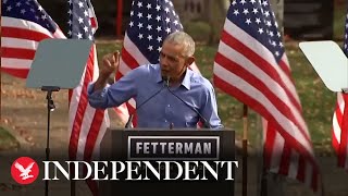Obama rallies crowd in Pittsburgh ahead of midterms: ‘I love you, but you gotta vote’