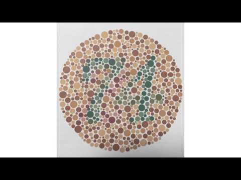 【映像】色盲テスト　Color blindness Test