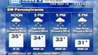 Weatherstar Xl Local Forecast - Nov 13 2003 At 528 Am