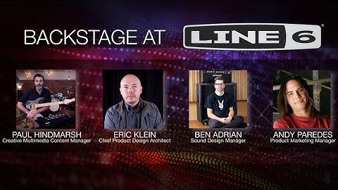 Live: Backstage at Line 6